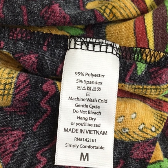 LuLaRoe Hamburger Irma, Size M NWT - Picture 4 of 5